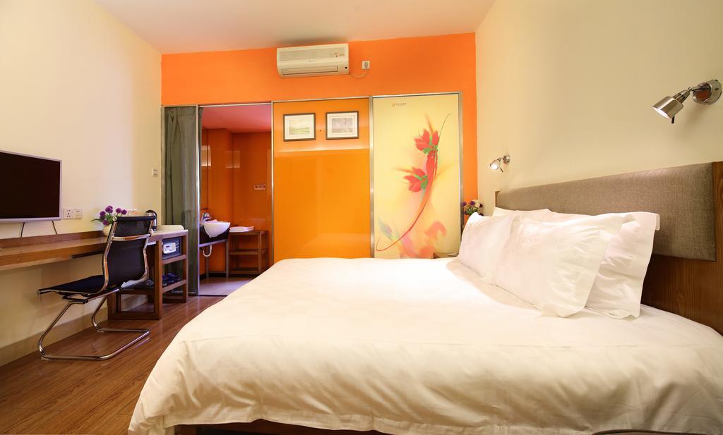 Gangding Garden Inn Canton Chambre photo
